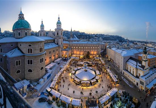 Advent v Salcburku a na jezeře Wolfgangsee - 